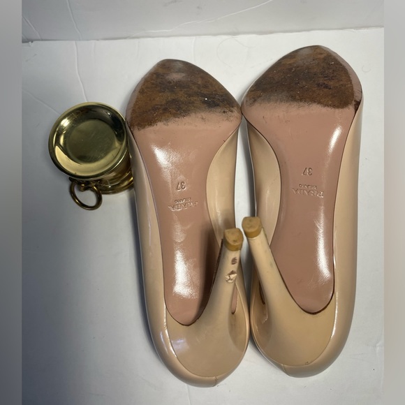Prada shoes /Prada/.   Patent Leather Nude - Picture 10 of 12